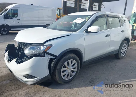 2016 Nissan Rogue S из США, поврежденный, VIN KNMAT2MV8GP709595